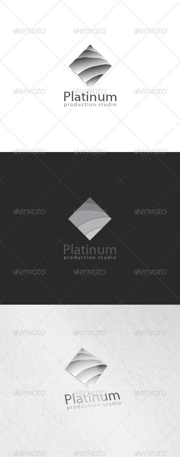 Platinum Logo - 3d Abstract