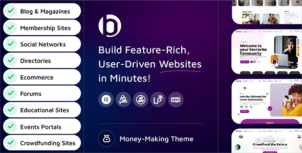 BeBuddy – Monetized Community & Membership WordPress Theme