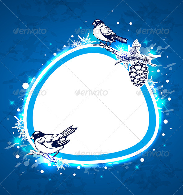 Blue Christmas Background - Christmas Seasons/Holidays