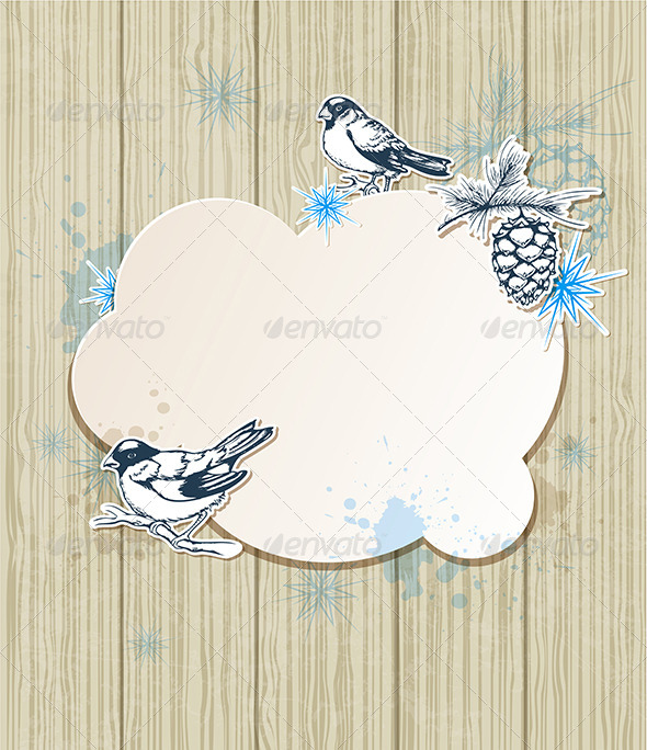 Wooden Christmas Background - Christmas Seasons/Holidays