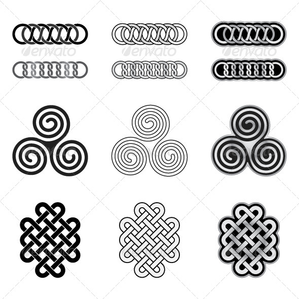 Celtic Knots Models and Patterns - Patterns Decorative