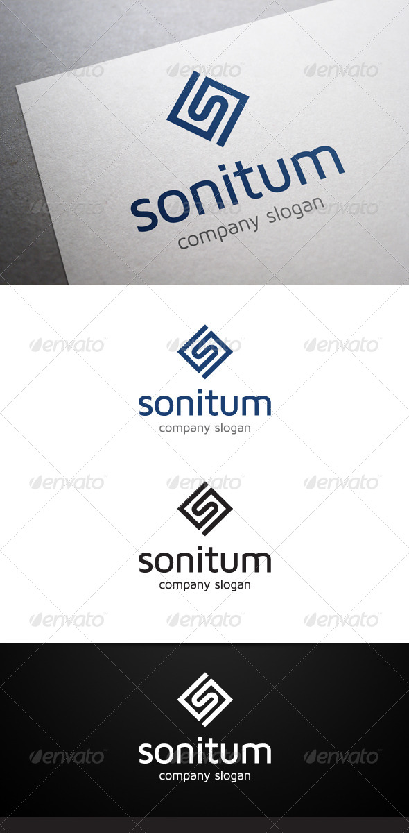 Sonitum S Letter Logo - Letters Logo Templates