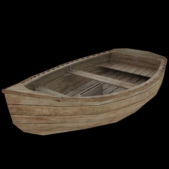 Boat Model by ahmedraju 3DOcean