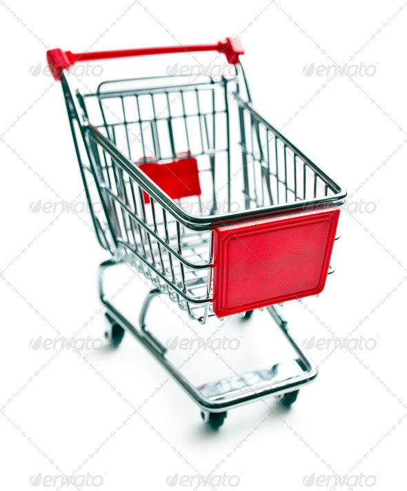 shopping cart - Stock Photo - Images