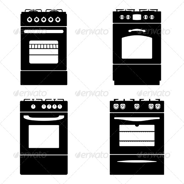 Gas Stoves - Man-made Objects Objects