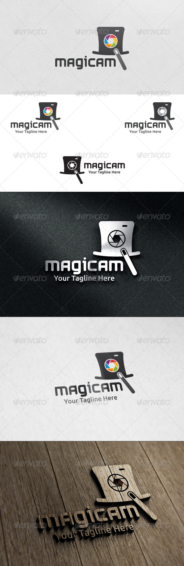 Magic Camera - Logo Template - Objects Logo Templates