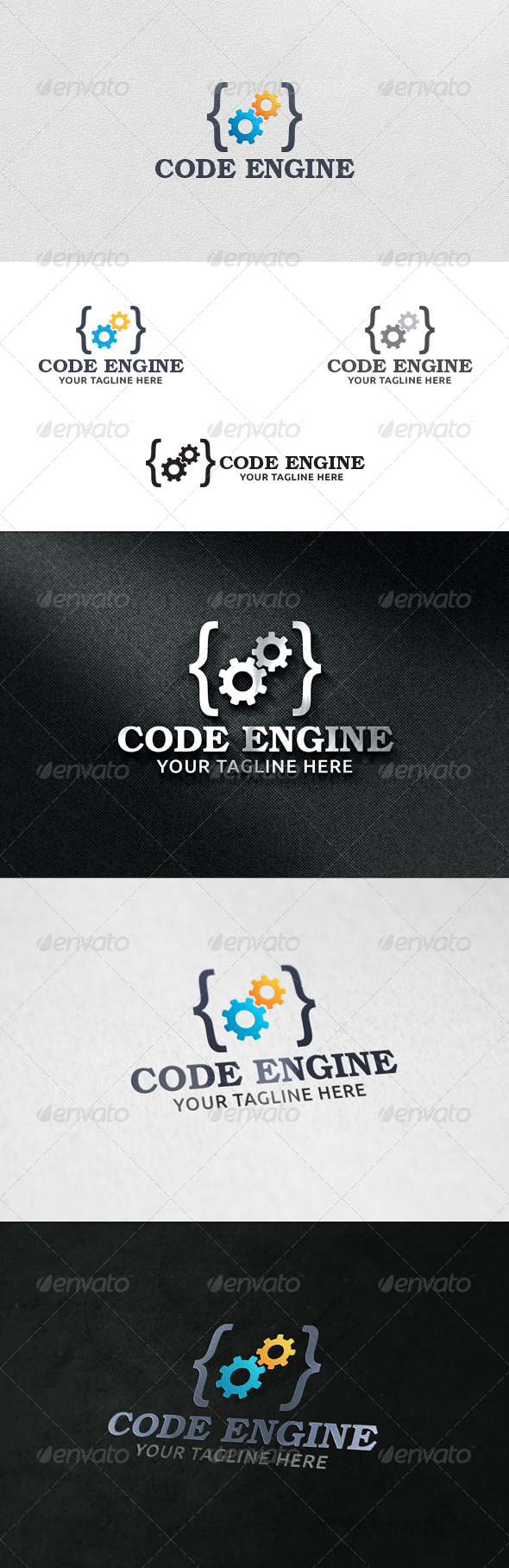 Code Engine - Logo Template - Symbols Logo Templates