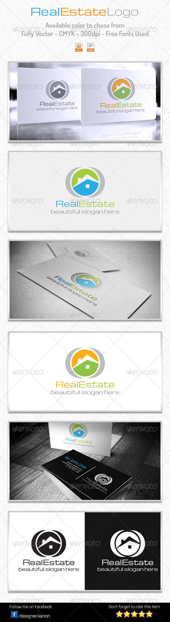 Simple Real Estate Logo - Buildings Logo Templates