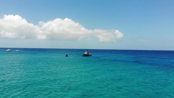 Getting Close To A Boat Near The Beach