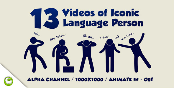 13 Videos of Iconic Language Person