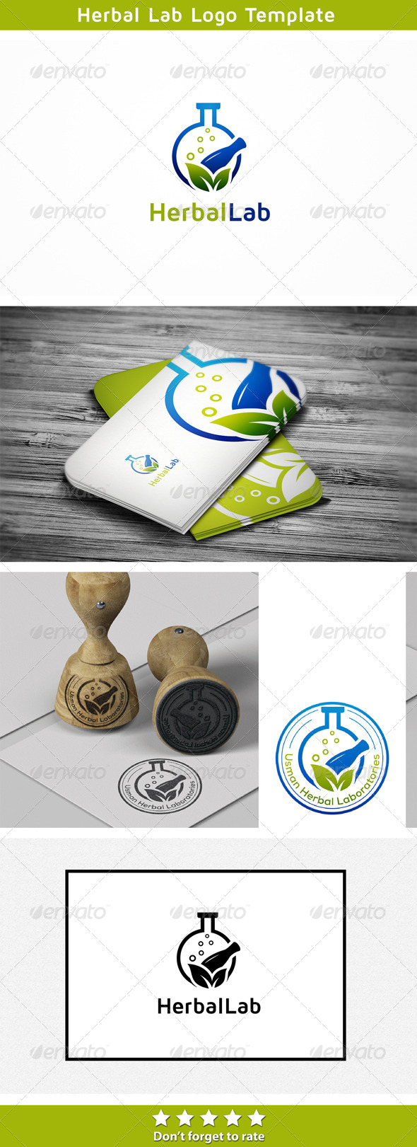 Herbal Lab - Nature Logo Templates
