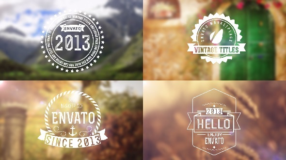 Vintage Titles - VideoHive 5956936