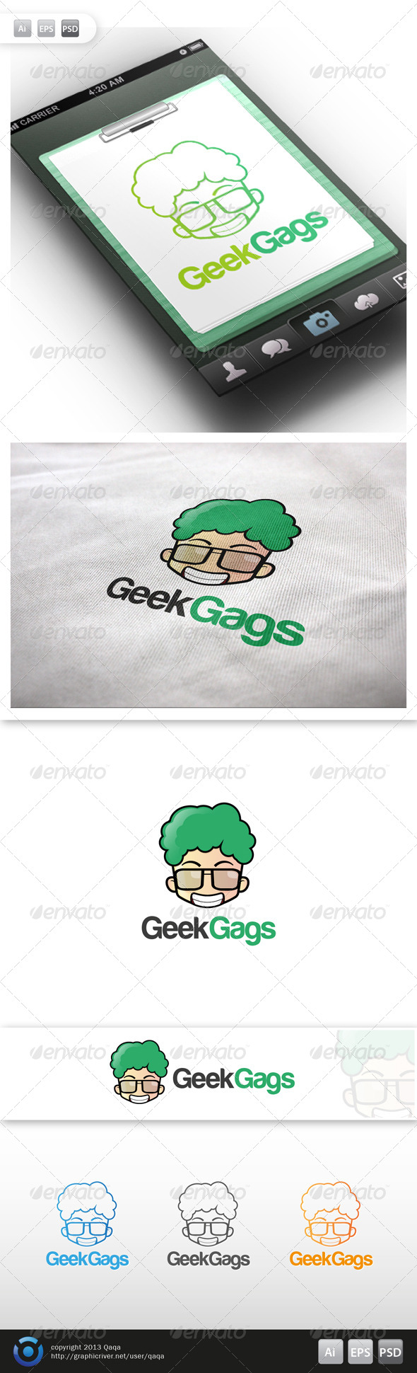 Geek Gags Logo - Humans Logo Templates