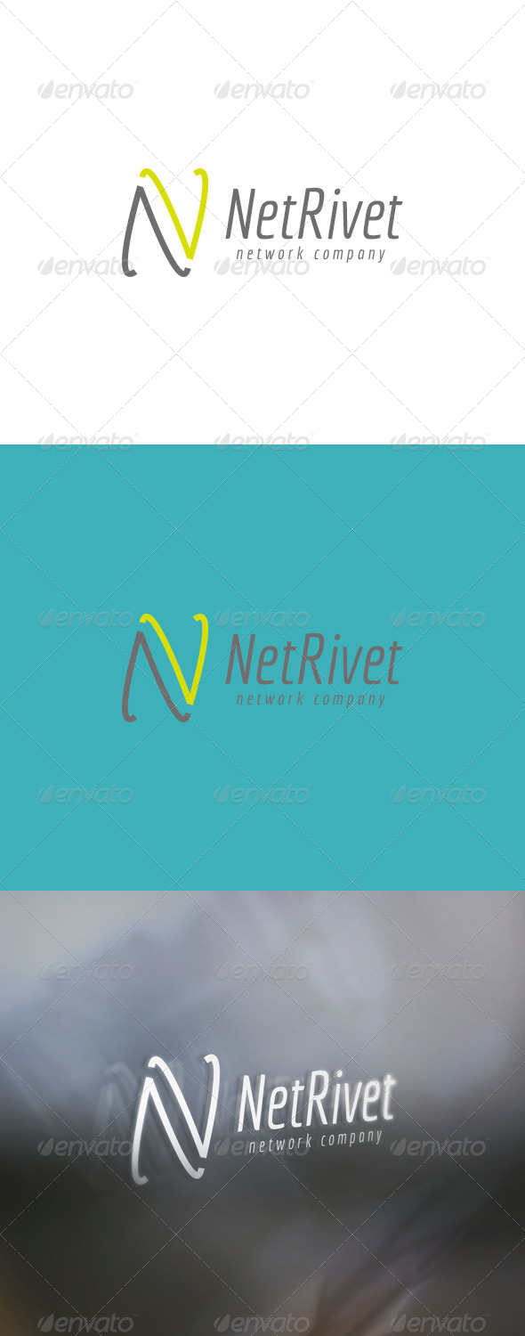 Netrivet Logo - Letters Logo Templates