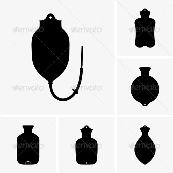Hot Water Bottles - Man-made Objects Objects