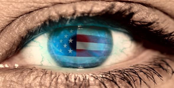 Eye USA Flag
