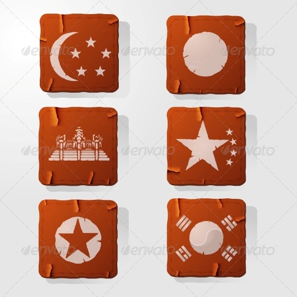 Retro Icons - Travel Conceptual