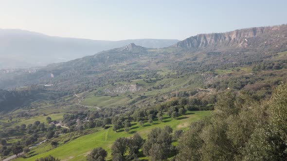 Landscape in Calabria