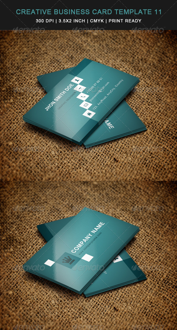 Creative Business Card Template 05 - Creative Business Cards