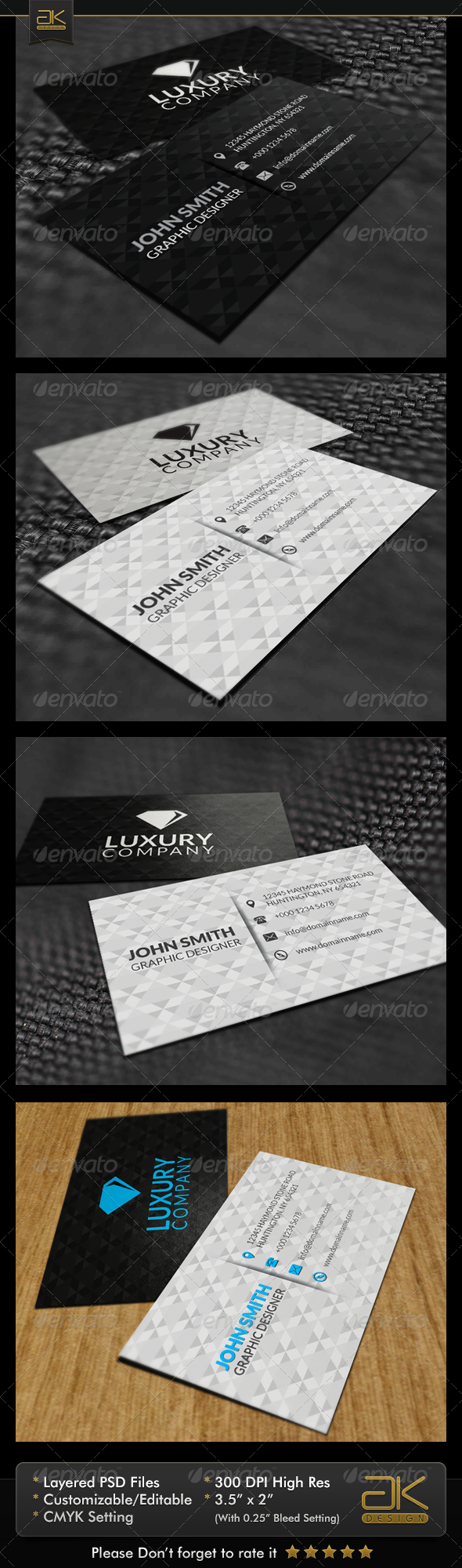 Diamond Business Card - Creative Business Cards