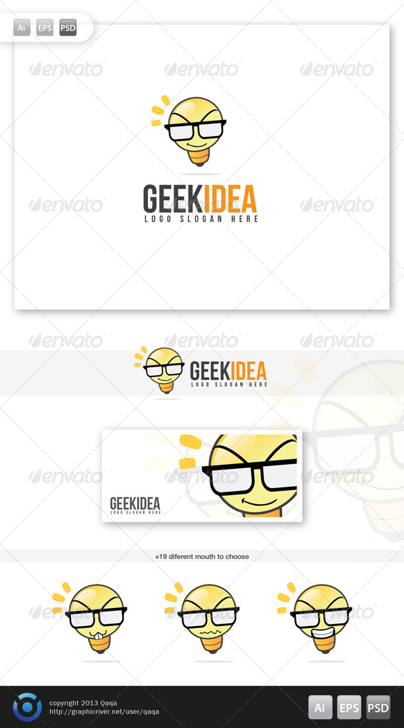 Geek Idea Logo - Objects Logo Templates