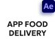 App Food Delivery UI Widget - VideoHive Item for Sale