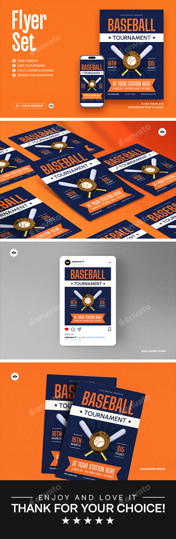 Baseball Tournament Flyer