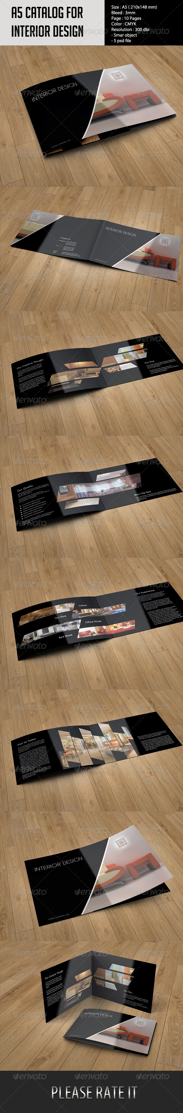 A5 Catalog- Interior Design - Catalogs Brochures