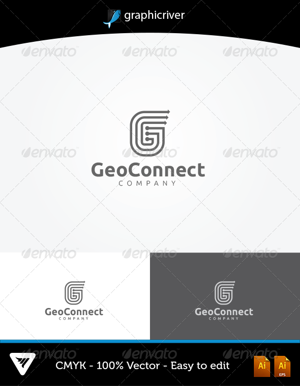 GeoConnect Logo - Logo Templates