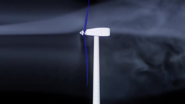 Simulation Of The Airflow Around A Wind Turbine alt