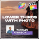 Lower Thirds with Photo | FCPX - VideoHive Item for Sale