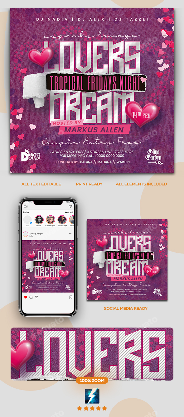 Valentines Day Flyer