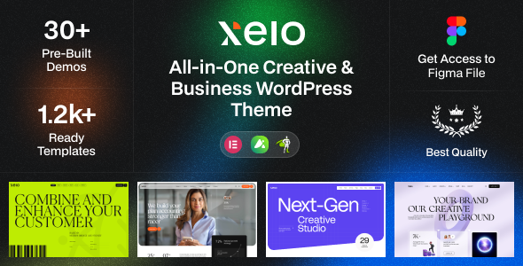 Xelo | All-in-One Creative & Business WordPress Theme
