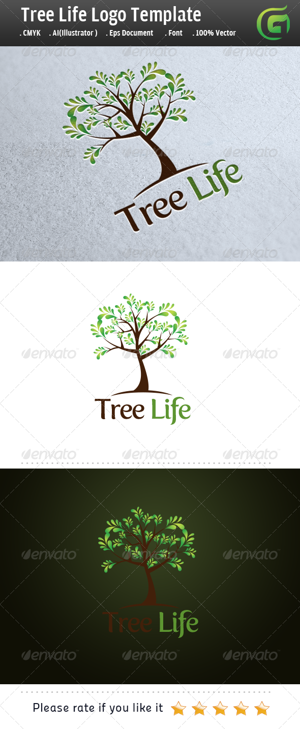 Tree Life - Nature Logo Templates