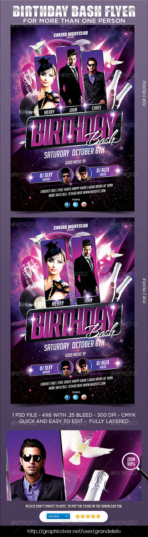 Multiple Birthday Bash - Clubs & Parties Events