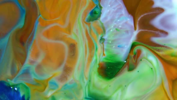 Abstract Colours Swirling And Spreading Texture 5 alt