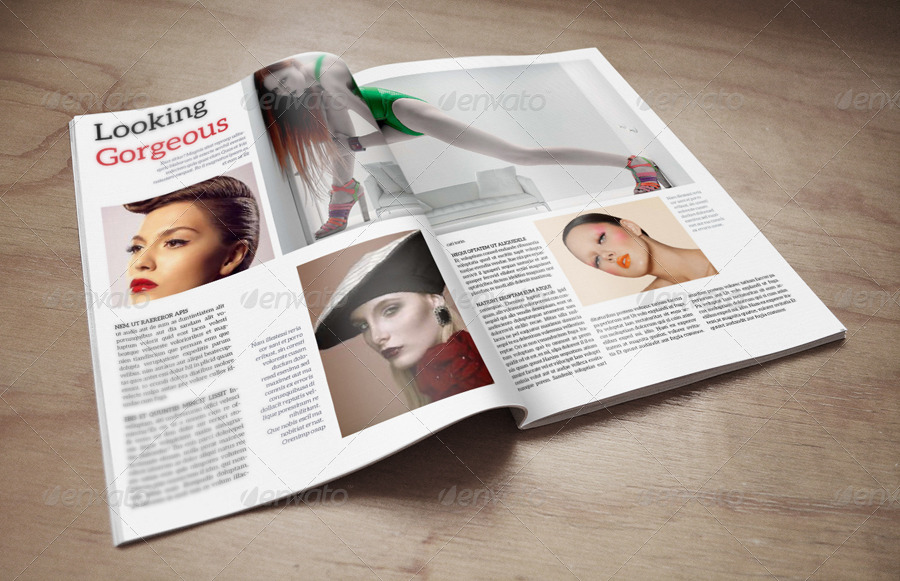 Beauty Magazine, Print Templates | GraphicRiver