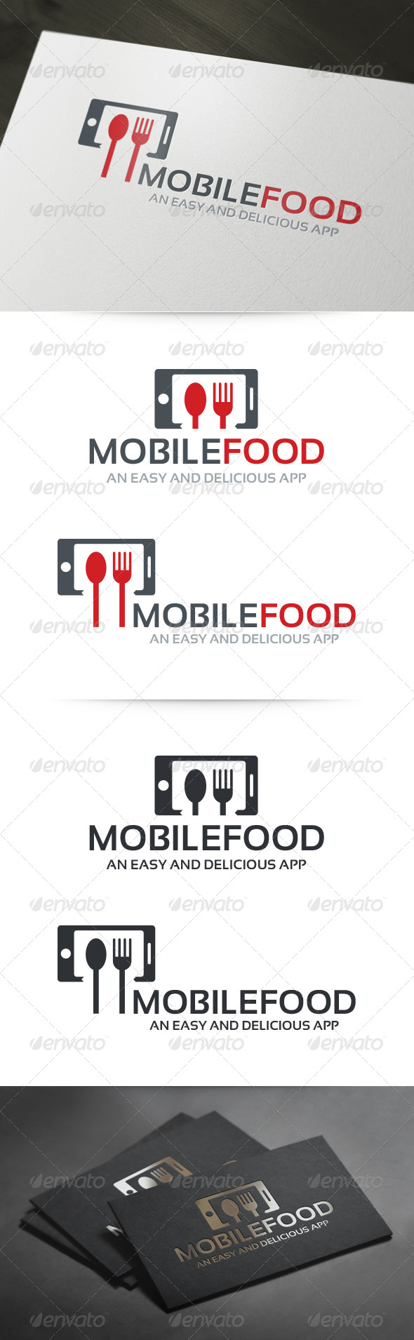 Mobile Food Logo - Food Logo Templates