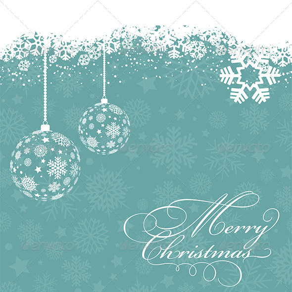 Christmas Bauble Background - Christmas Seasons/Holidays