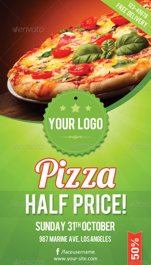 food flyers design