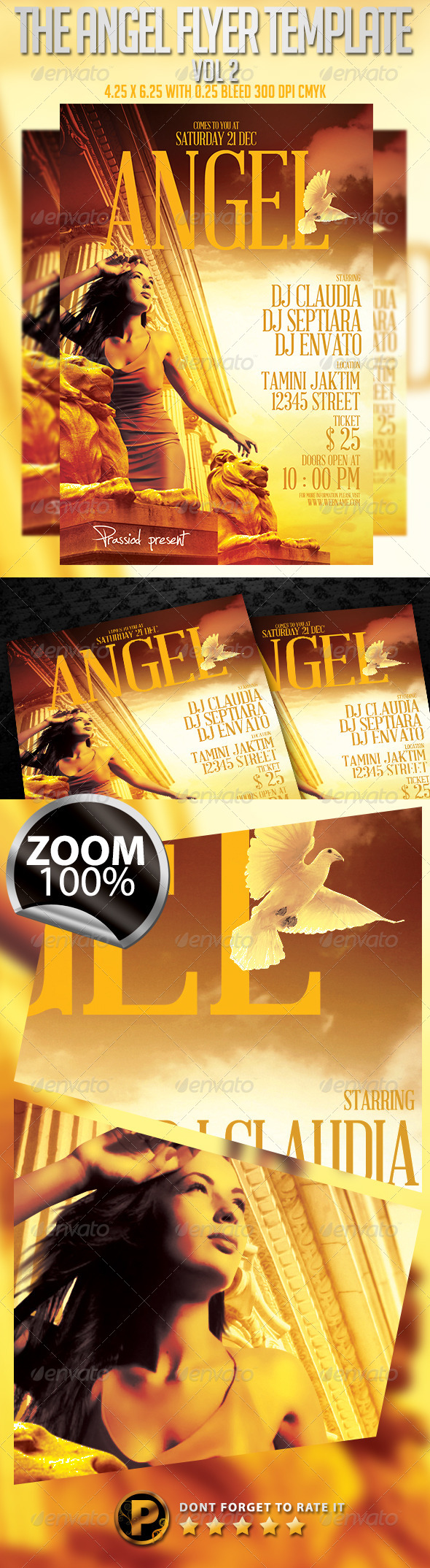 The Angel Flyer Template Vol 2 - Clubs & Parties Events