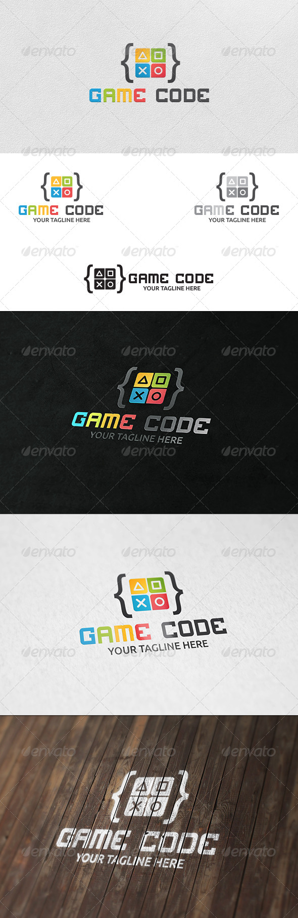 Game Code - Logo Template - Symbols Logo Templates