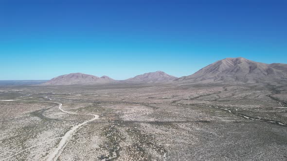West Texas Landscape - Aerial View alt
