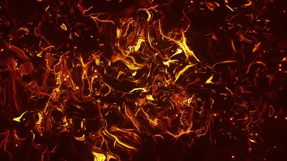 Bursts Of Fiery Plasma