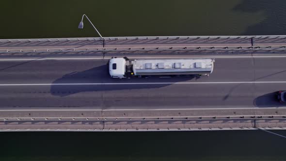 Car Traffic of Trucks and Cars alt