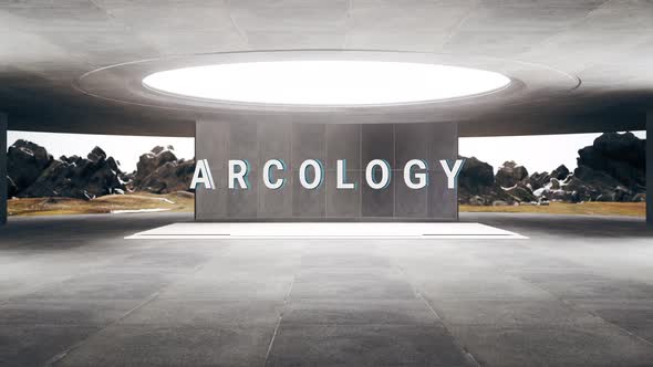 Futuristic Room Arcology