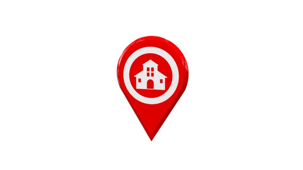 School Map Pointer Red V1 alt