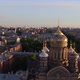 Aerial View the Cathedral Church in St. Petersburg, Russia - VideoHive Item for Sale