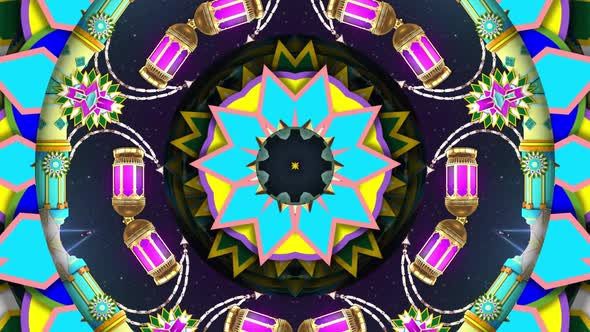 Colorful Ornament Kaleidoscope