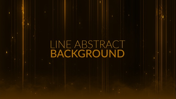 Line Abstract Golden Background